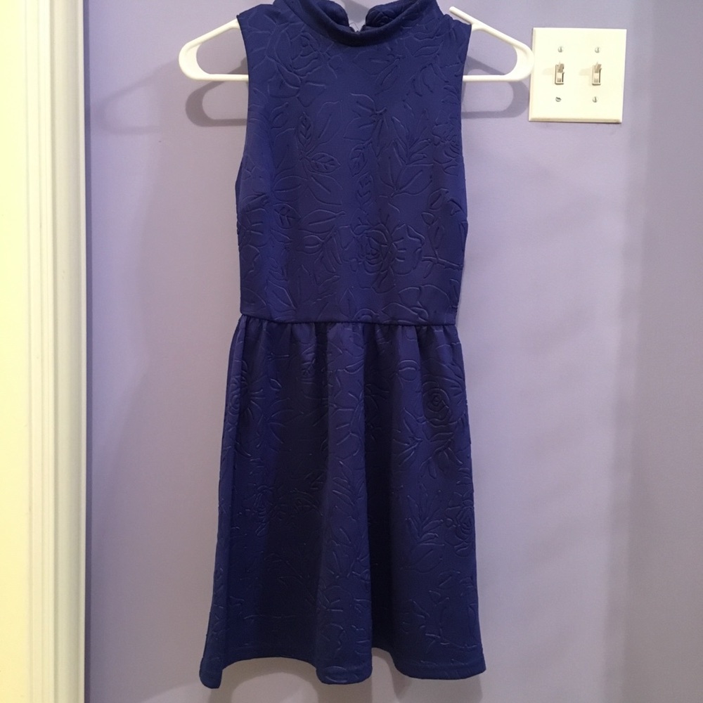 Navy blue homecoming dress